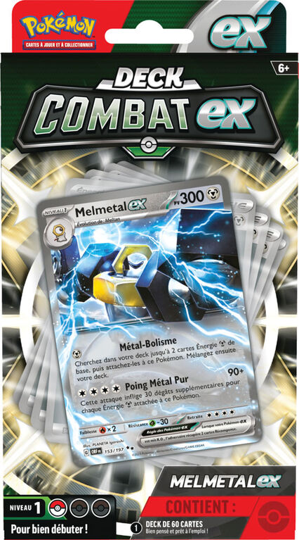 Pokemon Melmetal ex/Houndoom ex Battle Deck - French Edition