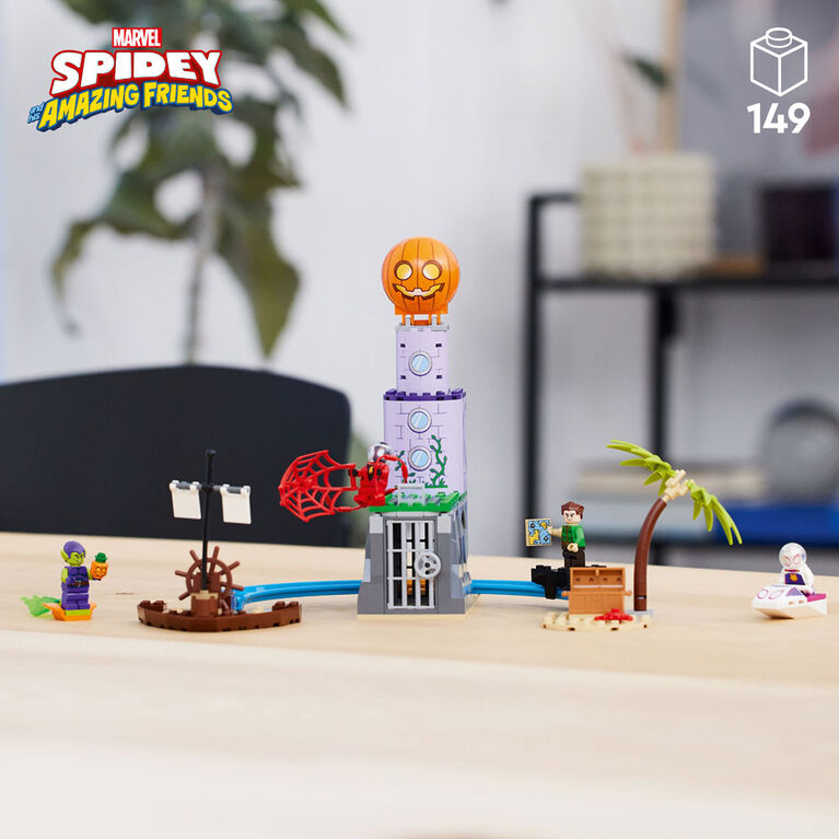 LEGO Marvel Team Spidey at Green Goblin's Lighthouse 10790 (149 Pieces)