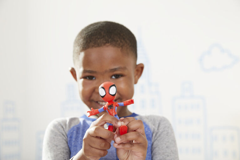 Marvel Spidey and His Amazing Friends Web-Quarters Playset With Lights and Sounds - English Edition