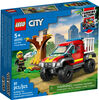 LEGO City 4x4 Fire Truck Rescue 60393 Building Toy Set (97 Pieces)