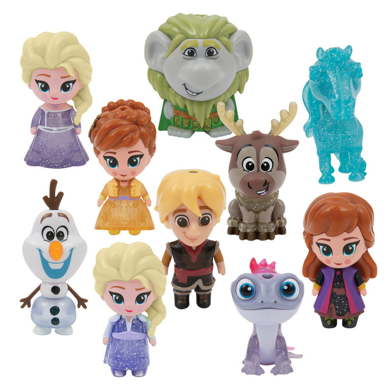 Ensemble d'une Mini Figurine de La Reine des Neiges 2 de Disney - Édition anglaise - Notre exclusivité