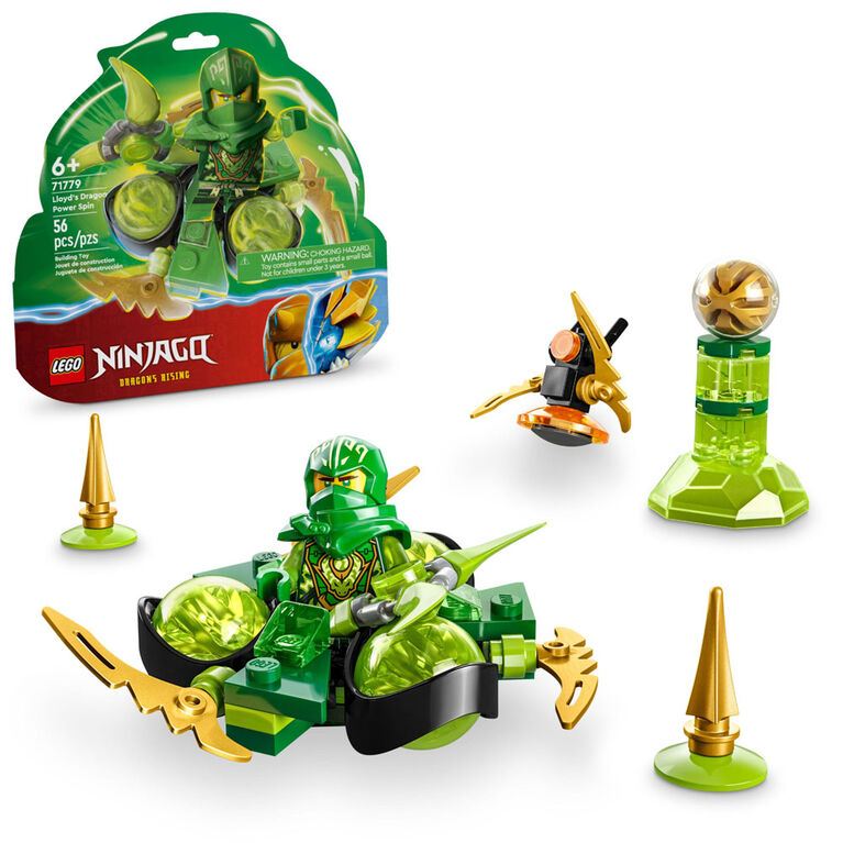 LEGO NINJAGO La vrille Spinjitzu puissante du dragon de Lloyd