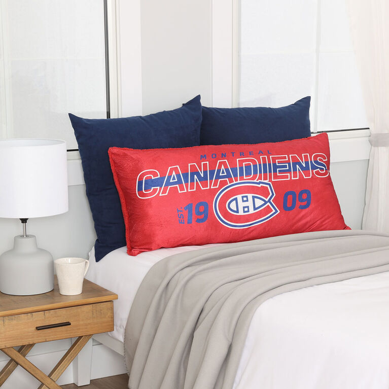 NHL Montreal Canadiens Body Pillow, 18" x 36"