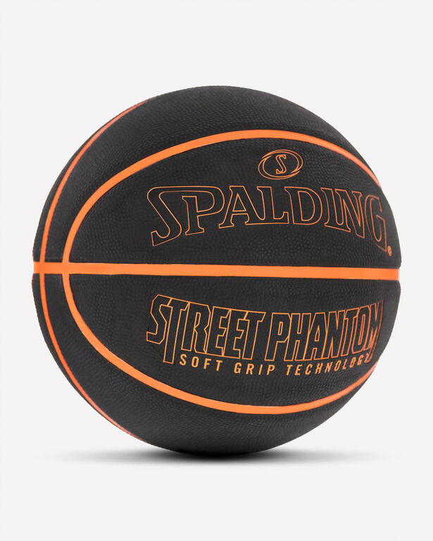 Spalding Street Phantom Outdoor Rubber Basketball, Size 7, 29.5"