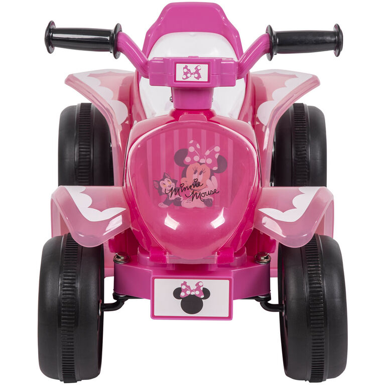 Disney Minnie 6-volt Ride-On Quad by Huffy, Pink