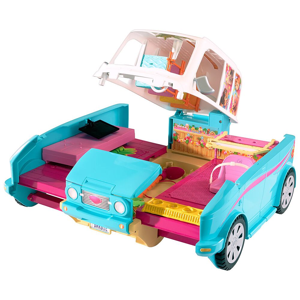 barbie dog camper