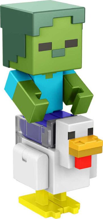 Minecraft Zombie Chicken Jockey Figure