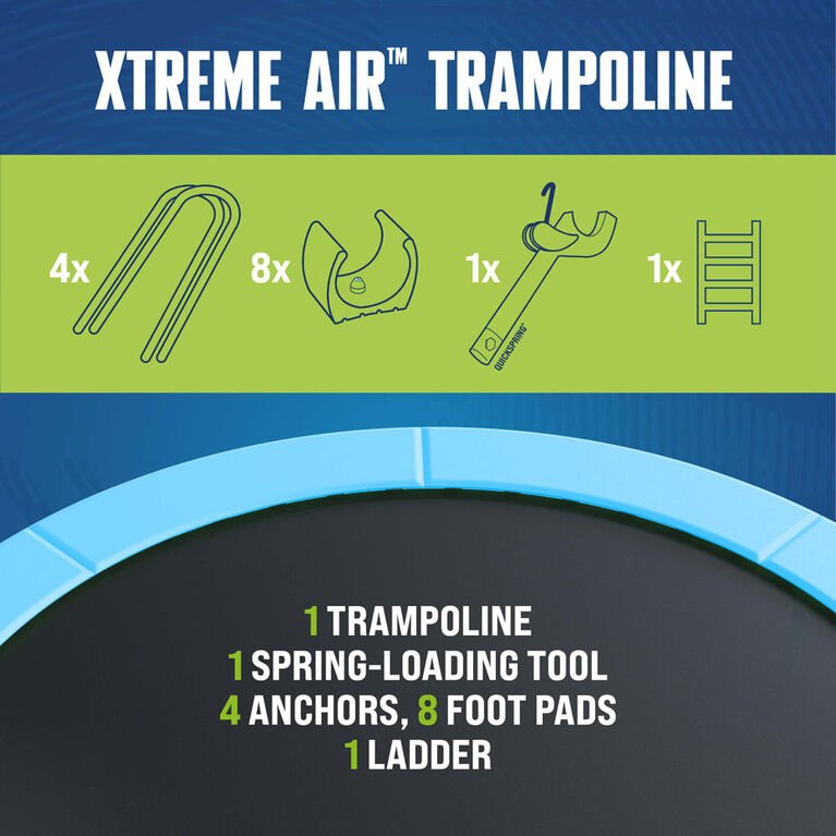 Bestway 12' x 9'1" Xtreme Air Trampoline