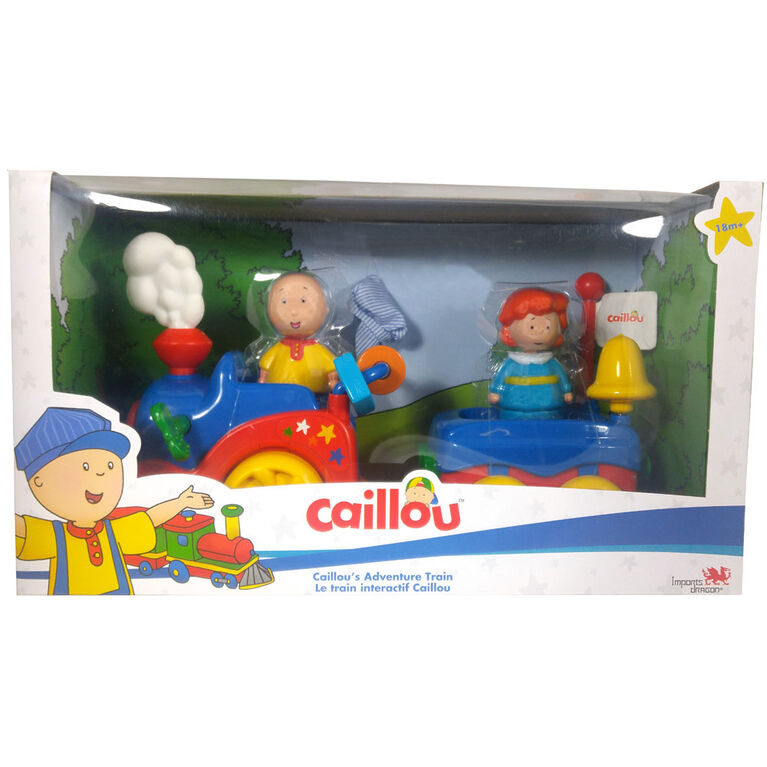 Caillou's Adventure Train - French Edition