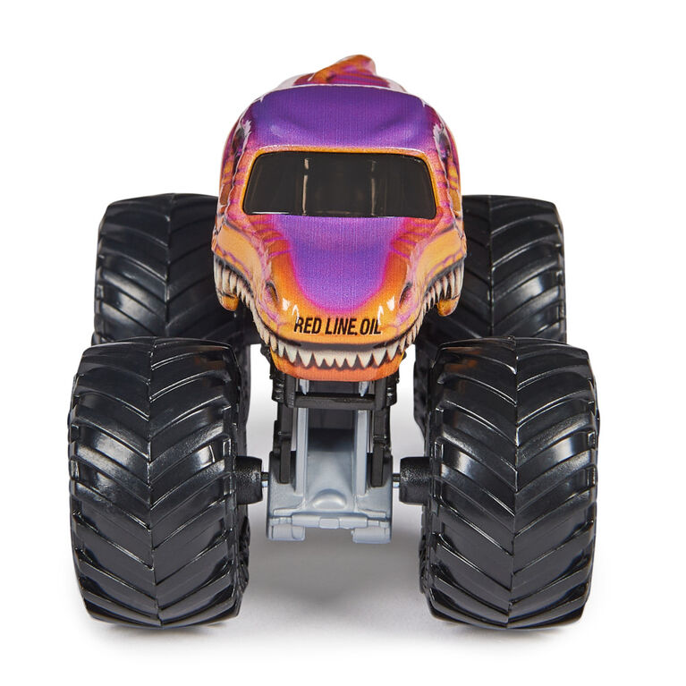 Monster Jam, Official Velociraptor Monster Truck, Die-Cast Vehicle, 1:64 Scale