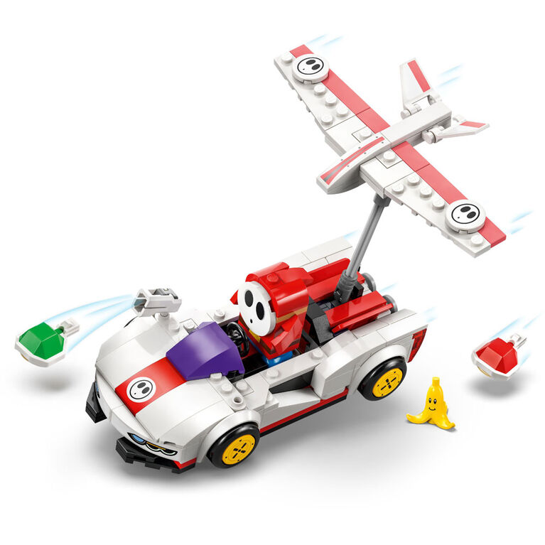 LEGO Super Mario: Mario Kart - Shy Guy & P-Wing Building Toy - Pretend Play Set for Ages 7+ - 72045