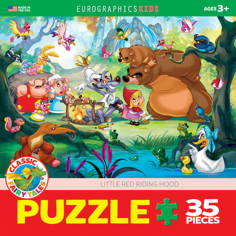 Eurographics Casse-t&ecirc;te 35 pi&egrave;ces Le petit chaperon rouge