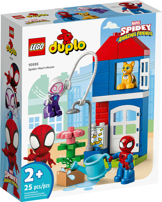 LEGO DUPLO Marvel Spider-Man's House 10995 Building Toy Set (25 Pieces)