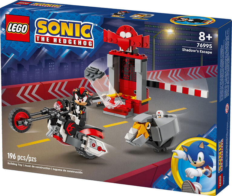 LEGO Sonic the Hedgehog L'évasion de Shadow the Hedgehog 76995