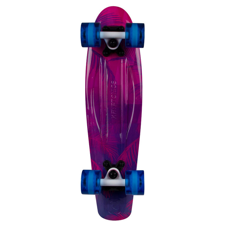 Kryptonics Classic 22.5"  Complete Skateboard Palm Dreams