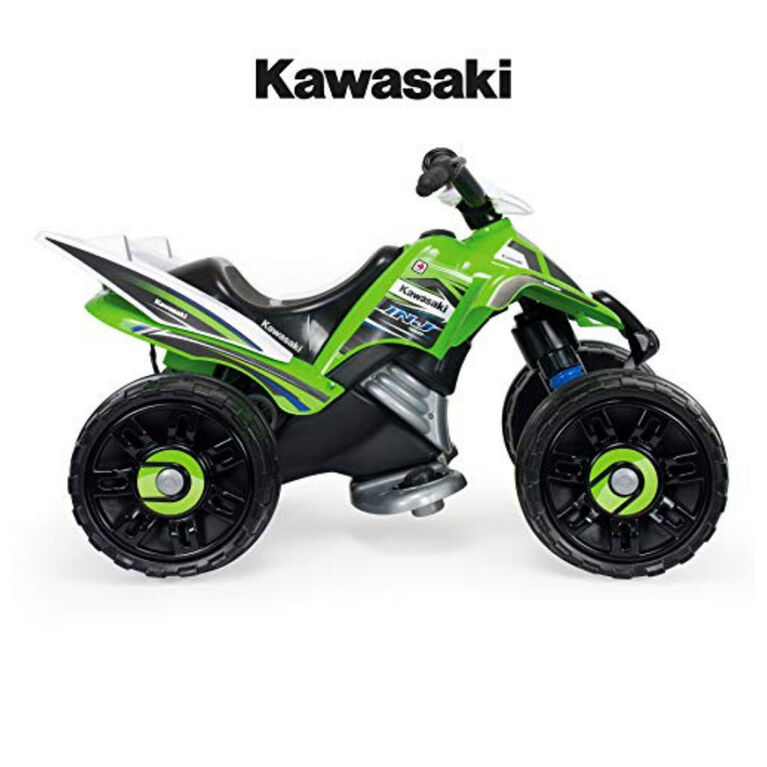 KidsVip Injusa 12V Kawasaki VTT/Quad porteur