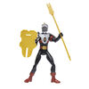 Power Rangers Dino Fury Hengeman 6-Inch Action Figure Toy with Dino Fury Key and Dino-Themed Accessory for Kids Ages 4 and Up