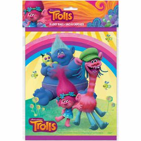 Trolls Loot Bags 8 pieces
