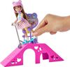 Barbie Coffret Chelsea, coffret skate-park avec poupée et accessoires