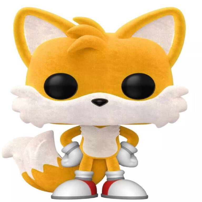 Funko Pop Games Sonic Tails Flocked R Exclusive Toys R Us Canada