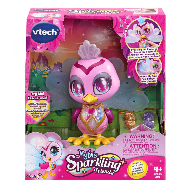 VTech Myla's Sparkling Friends Penny the Peacock - English Edition