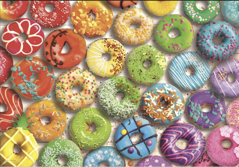 Eurographics Donut Shaped Tin 550 Pc Puzzle