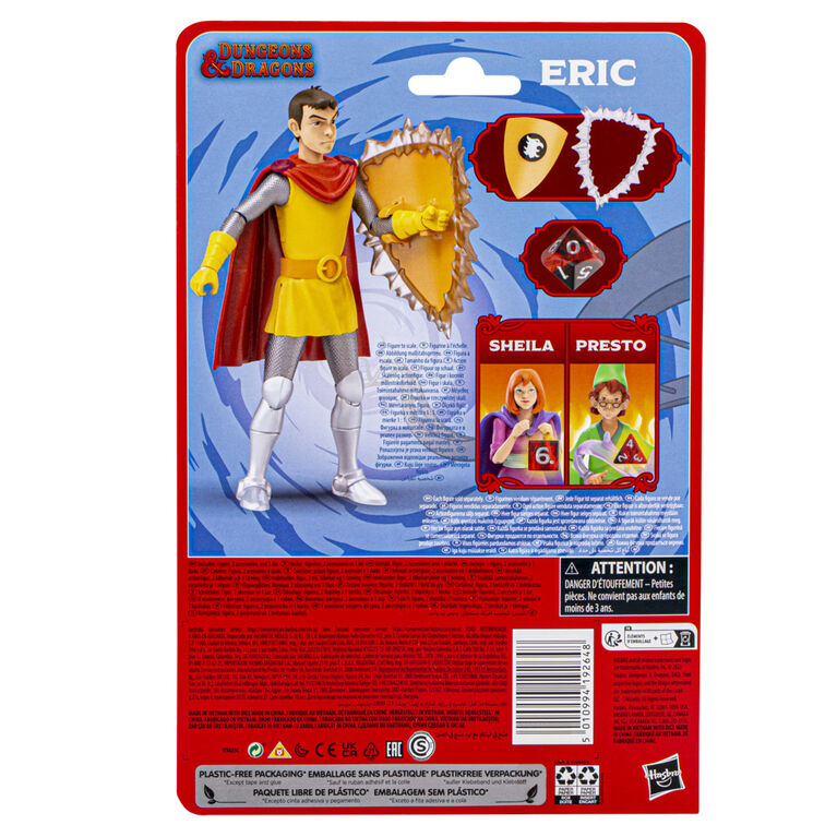Dungeons and Dragons Cartoon Classics, figurine articul&eacute;e de 15 cm de DandD Eric