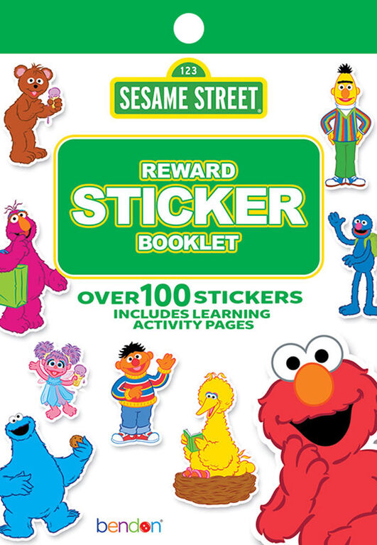 Autocollants de récompense Sesame Street - Édition anglaise
