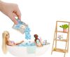 Barbie Doll & Bathtub Playset, Confetti Soap & Accessories