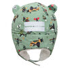 FlapJackKids - Bébé, enfant en bas âge, enfants, garçons - chapeau de trappeur hydrofuge - doublure Sherpa - ours noir / vert - moyen 2-4 ans