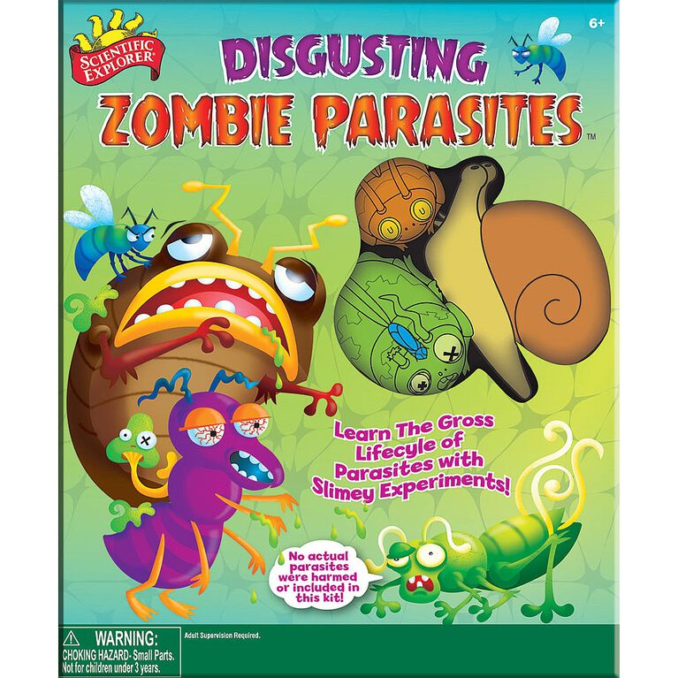 Scientific Explorer Distugusting Zombie Parasite