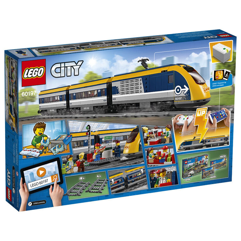 Lego City Trains Le Train De Passagers Telecommande 60197 Toys R Us Canada