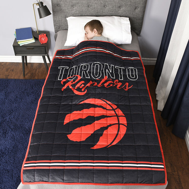 NBA Toronto Raptors 6lb Weighted Blanket