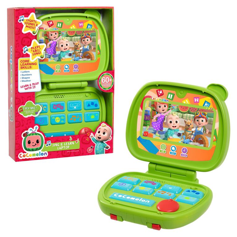 Ordinateur Portable Cocomelon Chante et Apprends - Édition anglaise