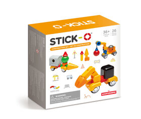 Stick-O Construction 26 Piece Set
