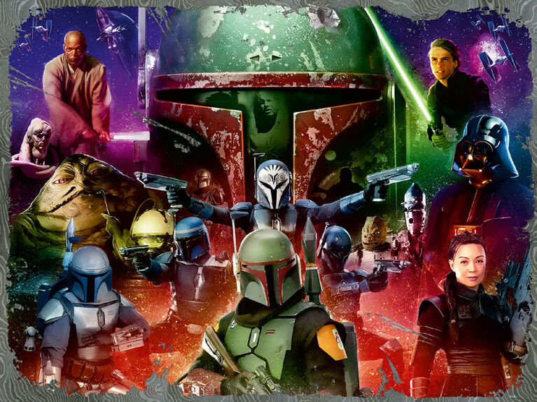 Ravensburger Disney Star Wars Boba Fett Bounty Hunter 1500-Piece Jigsaw Puzzle