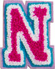 Patchs: lettres décoratifs - Lettre N