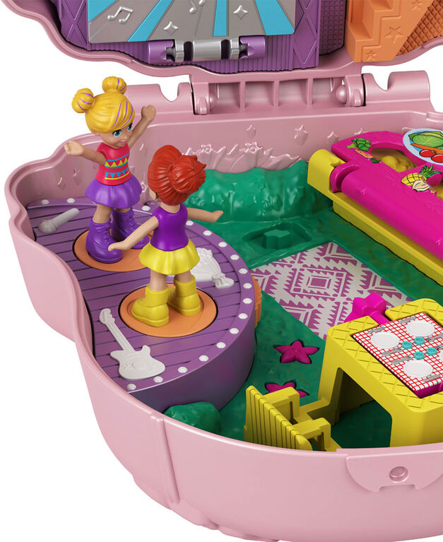 Polly Pocket Llama Music Party Compact