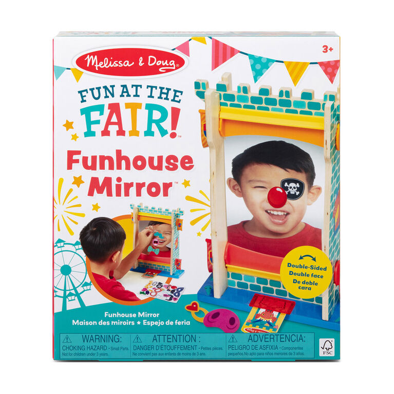 Melissa and Doug - Fun Fair Funhouse Mirror