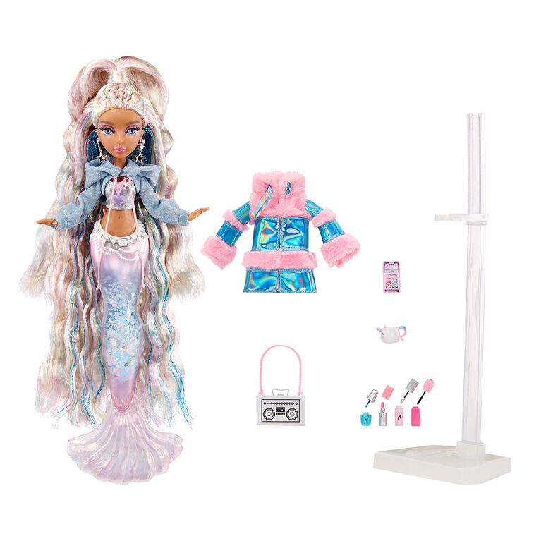 Mermaze Mermaidz Winter Waves Kishiko Mermaid Fashion Doll