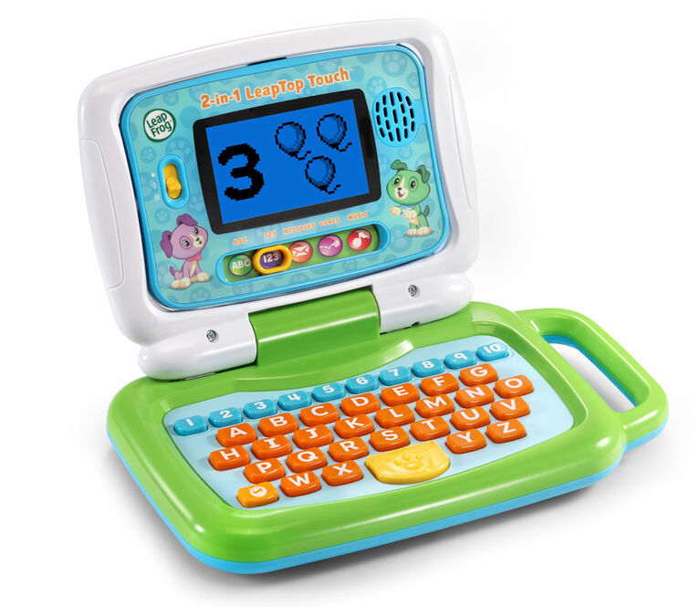 LeapFrog - Ordi-tablette P'tit Genius Touch vert - Édition Anglaise