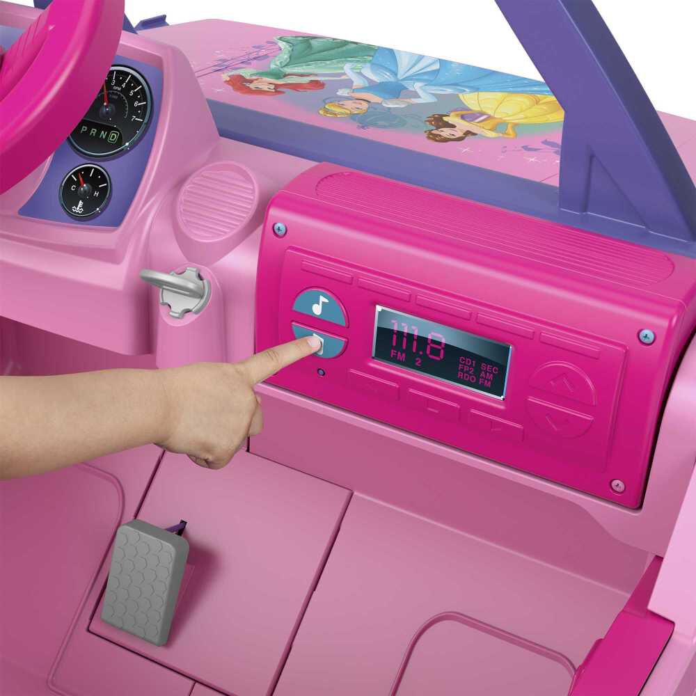Power wheels disney hot sale princess jeep wrangler