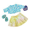 Top, Skirt, and Shoes for 36cm Doll
