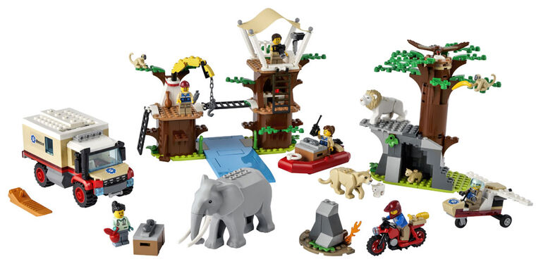 LEGO City Wildlife Rescue Camp 60307 (503 pieces)