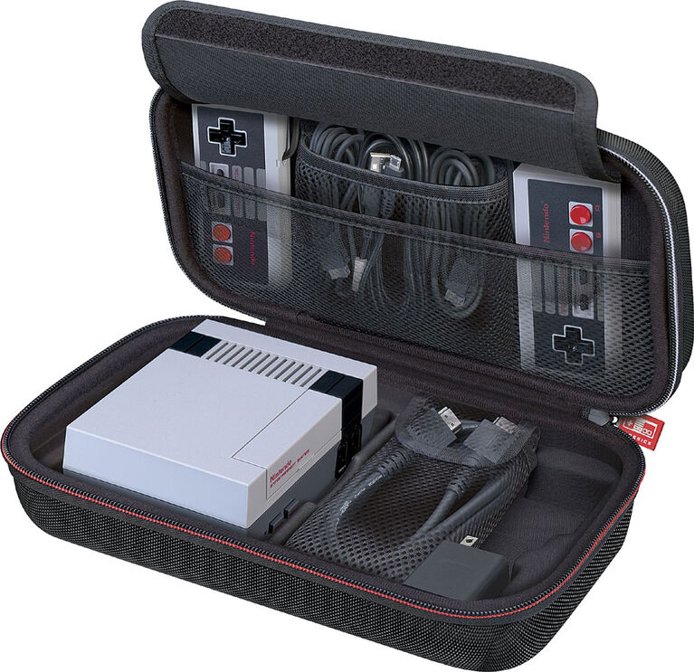 Deluxe Travel Case Black Nes Classic