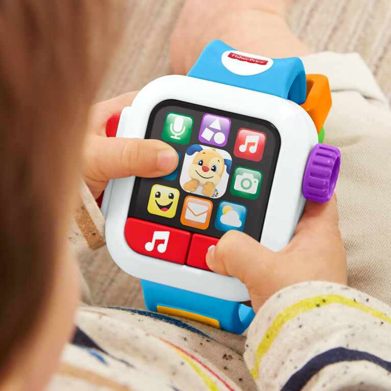 Fisher-Price Laugh & Learn Time to Learn Smartwatch - Bilingual Edition