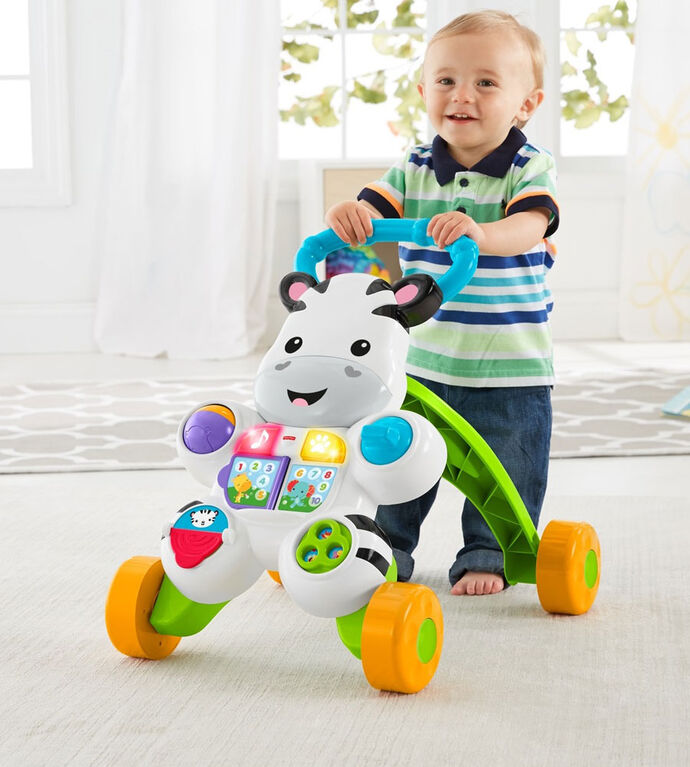 Fisher-Price Learn with Me Zebra Walker - English Edition