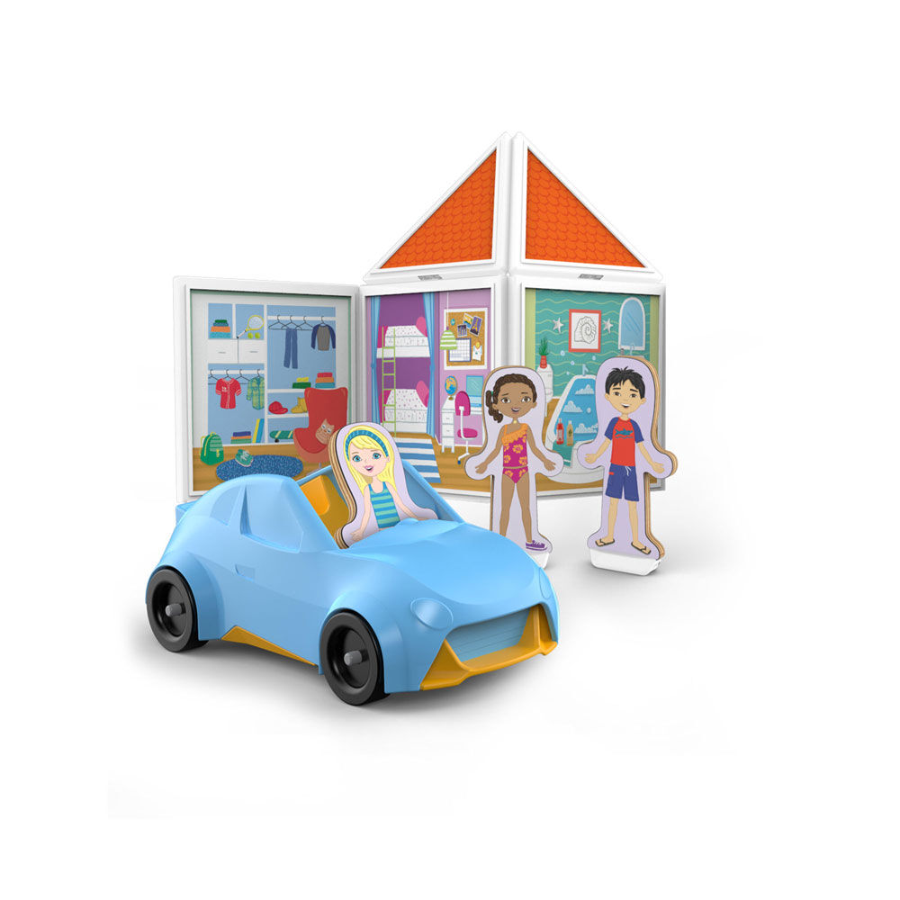 Magnetic house toy outlet