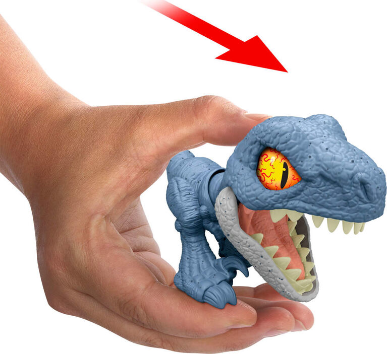 Jurassic World Petits Mordeurs Puissants Dinosaure, chang. yeux
