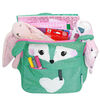 ZOOCCHINI - Toddler, Kids Everyday Square Backpack - Garderie, crèche, jardin d'enfants, cartable - Fiona Le Faon